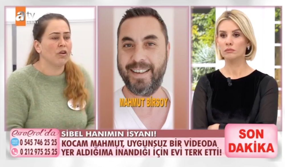 esra erol da sibel birsoy kimdir mahmut birsoy kimdir mahmut birsoy olayi nedir